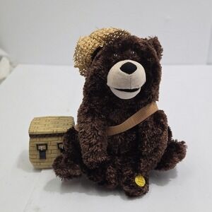 VTG Gemmy Dancing Fishing Bear & Friends Sings Drift Away Works